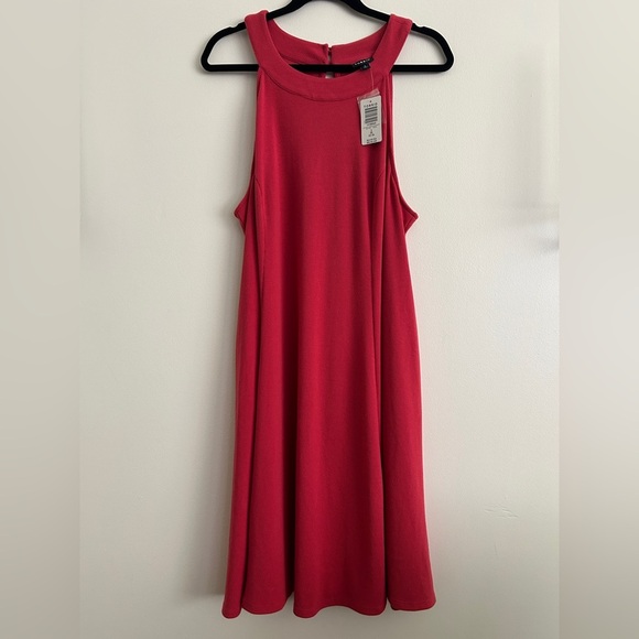 Torrid Red A-Line Mini Rib Trapeze Dress NWT - Picture 6 of 9